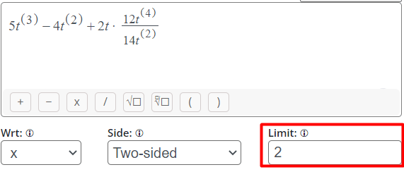 Limit Calculus